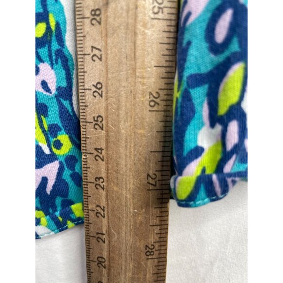 Lilly Pulitzer Windsor Sea Blue Strapless Dress size Small Blue/Green - Picture 7 of 7